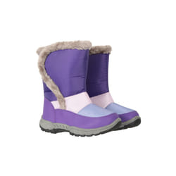 Mountain Warehouse - Après-skis CARIBOU ADAPTIVE - Enfant (Violet)