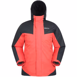 Mountain Warehouse - Blouson de ski DUSK - Homme (Rouge foncé / Noir)