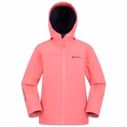 Mountain Warehouse - Veste softshell EXODUS - Enfant (Rose chewing-gum)