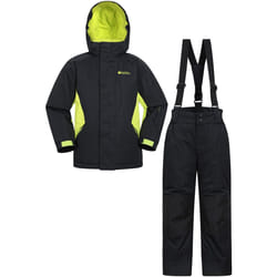 Mountain Warehouse - Ensemble Blouson et pantalon de ski - Enfant (Noir)