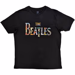 The Beatles - T-shirt TREATMENT - Adulte (Noir)