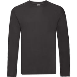 Fruit of the Loom - T-shirt ORIGINAL - Homme (Noir)
