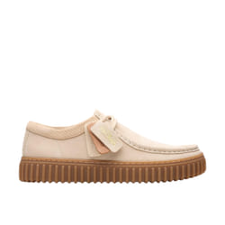 Clarks Torhill Lo Ecru Suede