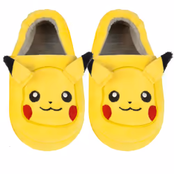 Pokemon - Chaussons - Enfant (Jaune / Noir)