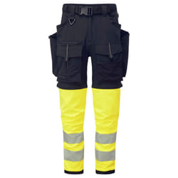 Portwest - Pantalon ULTIMATE MODULAR - Adulte (Noir / Jaune)