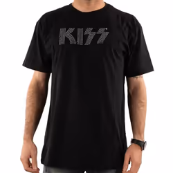 Kiss - T-shirt - Adulte (Noir)
