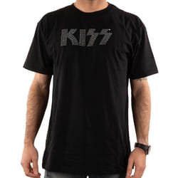 Kiss - T-shirt - Adulte (Noir)