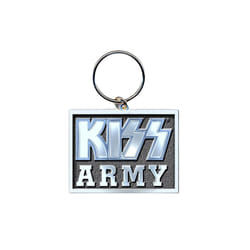 Kiss - Porte-clés ARMY BLOCK - Taille unique (Argenté / Noir)