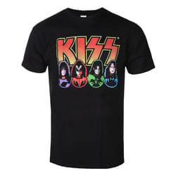 Kiss - T-shirt - Adulte (Noir)