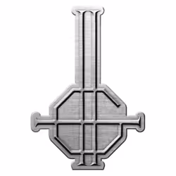 Ghost - Badge GRUCIFIX (Argenté)