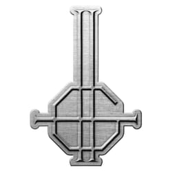 Ghost - Badge GRUCIFIX (Argenté)