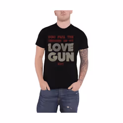 Kiss - T-shirt PULL THE TRIGGER - Adulte (Noir)