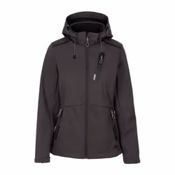 Trespass - Veste softshell NEMAN - Femme (Gris foncé)