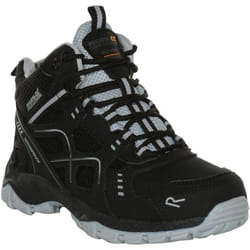 Regatta - Bottines de marche VENDEAVOUR - Enfant (Noir / Gris clair)