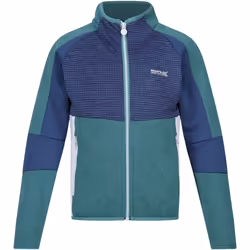 Regatta - Veste polaire OBERON - Enfant (Jade bleu / Denim)