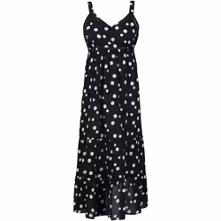 Regatta - Robe décontractée GAZANIA - Femme (Noir / Blanc)
