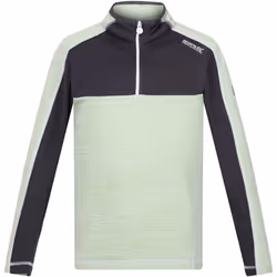 Regatta - Haut polaire HEWLEY - Enfant (Menthe douce / Gris phoque)