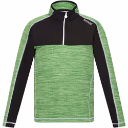 Regatta - Haut polaire HEWLEY - Enfant (Vert jasmin / Noir)