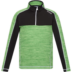 Regatta - Haut polaire HEWLEY - Enfant (Vert jasmin / Noir)