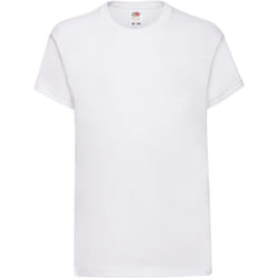 Fruit of the Loom - T-shirt ORIGINAL - Enfant (Blanc)