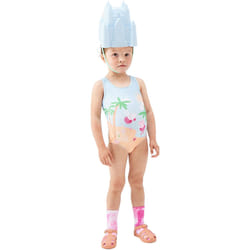 Regatta - Maillot de bain 1 pièce BEACH - Fille (Bleu)