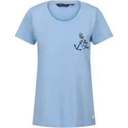 Regatta - T-shirt FILANDRA BY THE SEA - Femme (Bleu pâle)
