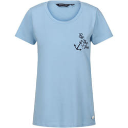 Regatta - T-shirt FILANDRA BY THE SEA - Femme (Bleu pâle)