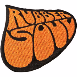 The Beatles - Patch à repasser RUBBER SOUL - Taille unique (Orange / Noir)