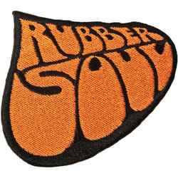The Beatles - Patch à repasser RUBBER SOUL - Taille unique (Orange / Noir)