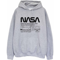 NASA - Sweat à capuche - Homme (Gris chiné)