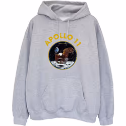 NASA - Sweat à capuche CLASSIC APOLLO - Femme (Gris chiné)