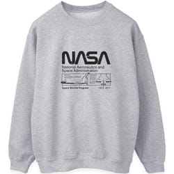NASA - Sweat - Femme (Gris chiné)
