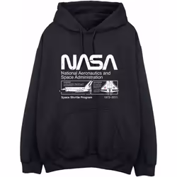 NASA - Sweat à capuche - Femme (Noir)