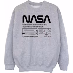 NASA - Sweat - Garçon (Gris chiné)