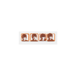 The Beatles - Patch à repasser HEADS IN BOXES - Taille unique (Marron / Blanc)