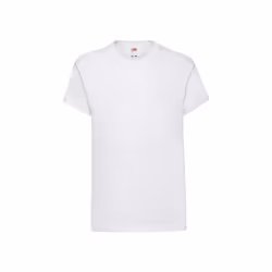 Fruit of the Loom - T-shirt ORIGINAL - Enfant (Blanc)