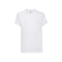 Fruit of the Loom - T-shirt ORIGINAL - Enfant (Blanc)