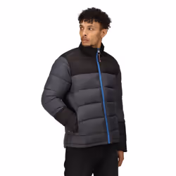 Regatta - Doudoune VINTAGE - Homme (Gris phoque / Noir)