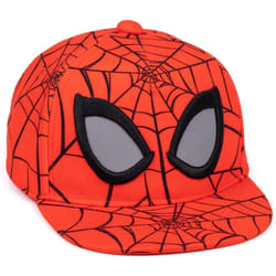 Spider-Man - Casquette ajustable - Garçon (Rouge / Noir)