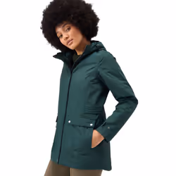 Regatta - Veste imperméable BRENLYN - Femme (Vert foncé)