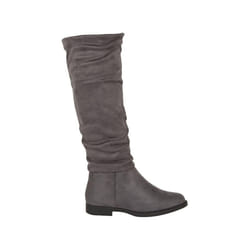 Dorothy Perkins - Bottes hauteur genoux KARINA - Femme (Gris)