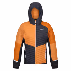 Regatta - Veste à capuche TRUTTON - Femme (Orange clair / Gris phoque)