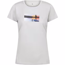 Regatta - T-shirt FINGAL - Femme (Gris pâle)