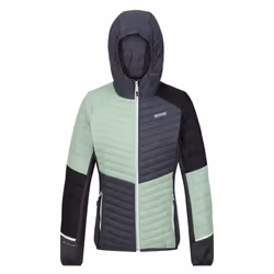 Regatta - Veste à capuche TRUTTON - Femme (Menthe douce / Gris phoque)