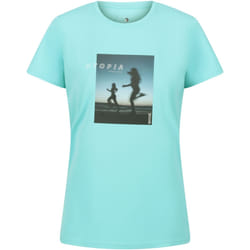 Regatta - T-shirt FINGAL UTOPIA - Femme (Bleu turquoise pâle)