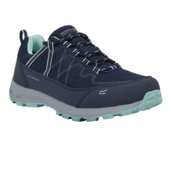 Regatta - Chaussures de marche LADY SAMARIS LITE LOW - Femme (Bleu marine / Turquoise pâle)