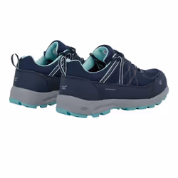 Regatta - Chaussures de marche LADY SAMARIS LITE LOW - Femme (Bleu marine / Turquoise pâle)