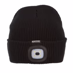 Regatta - Bonnet torche PRO SPOTLIGHT - Adulte (Noir)