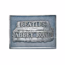 The Beatles - Boucle de ceinture ABBEY ROAD (Gris / Argenté)