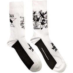 The Beatles - Chaussettes GOOD EVIL - Adulte (Blanc)